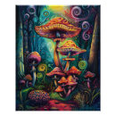 Search for psychedelic mushroom posters Colourful