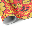 Search for russian wrapping paper Red