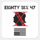 Search for eighty six stickers Democracy