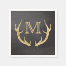 Search for antler napkins Vintage