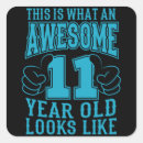 Search for 11 year stickers Boy