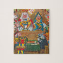 Search for king and queen puzzles Alice in wonderland