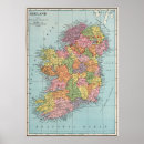 Search for vintage ireland map posters Cartography