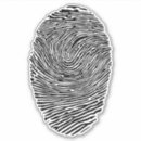 Search for finger print stickers Graphic