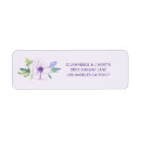 Search for anemone return address labels Watercolor flowers