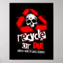 Search for or die art Skull
