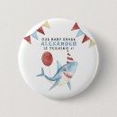 Search for animals first birthday badges Watercolor