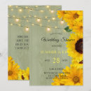 Search for sunflower shower wedding invitations Wood