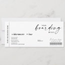 Search for airline ticket invitations Surprise trip ticket