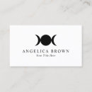 Search for moon business cards Healing