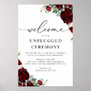 Search for unplugged wedding signs Rustic