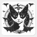 Search for black cat painting stickers Feline