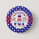 Search for sam badges Red white and blue