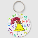 Search for alphabet a key rings Children