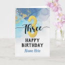 Search for 3 year old boy birthday cards Watercolor
