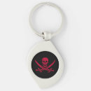 Search for sword key rings Pirate flag