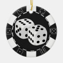 Search for poker chips christmas decor Dice