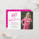 Search for 60 and fabulous invitations Typography