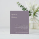 Search for purple paper invitations Simple