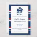 Search for ship invitations Navy blue