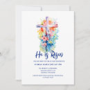 Search for easter service invitations Watercolor