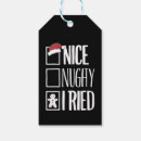 Search for naughty santa gift tags Merry christmas