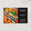 Search for seafood restaurants business cards Cooking