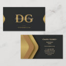Search for mortgage broker business cards Black and gold