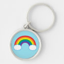 Search for rainbow cloud key rings Blue