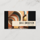 Search for 70s business cards Stylish