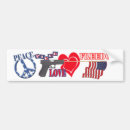 Search for peace bumper stickers Freedom