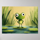 Search for cute frog art Lily pad