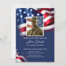 Search for veteran invitations Memorial service