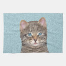 Search for grey cat tea towels Kitten