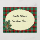 Search for christmas recipe postcards Holly