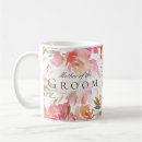 Search for watercolor wedding mugs Blush pink