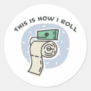Search for toilet roll stickers Humour