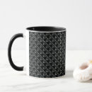 Search for hounds tooth mugs Black and white