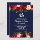 Search for 4th anniversary invitations Blue
