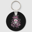 Search for pink skull key rings Cancer
