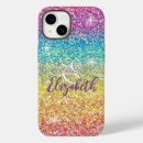 Search for multicolor glitter iphone cases Fashionable modern girly multicolor