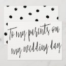 Search for to my parents on my day weddings Calligraphy