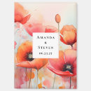 Search for poppy save the dates Red poppies