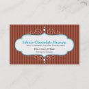 Search for chocolatier business cards Pastry chef