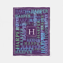 Search for violet blankets Unique