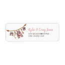 Search for clothesline return address labels For her