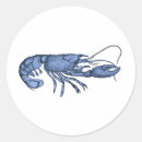 Search for blue lobster stickers Sea