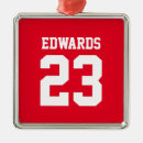 Search for baseball christmas tree decorations Team number