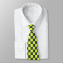 Search for plaid check pattern ties Green