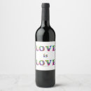 Search for gay pride wine labels Love is love